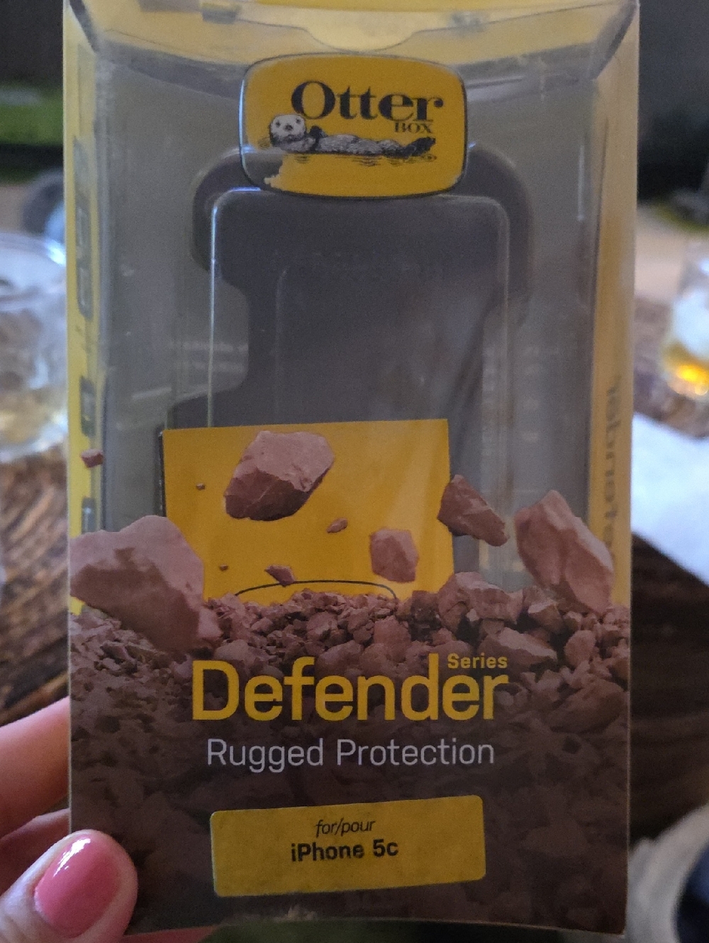 OtterBox Defender Series Rugged Case - Yellow and Black
